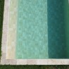 SOPREMAPOOL Pvc Liner armé PIERRE DE BALI SABLE [ Gamme SENSITIVE 3D ] en relief piscine en eau rendu final
