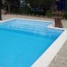 SOPREMAPOOL Pvc Liner armé BLEU CLAIR [ Gamme ONE ] piscine  en eau rendu final